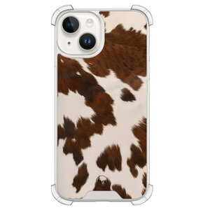 Casevibes iPhone 14 shockproof hoesje - Cow vibe