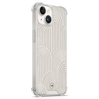 TMK iPhone 14 shockproof hoesje - Sand curves