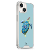 TMK iPhone 14 shockproof hoesje - Schildpad