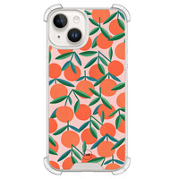 TMK iPhone 14 shockproof hoesje - Sweet oranges