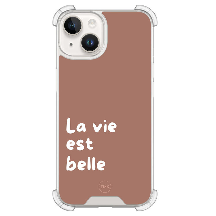 Casevibes iPhone 14 shockproof hoesje - La vie est belle