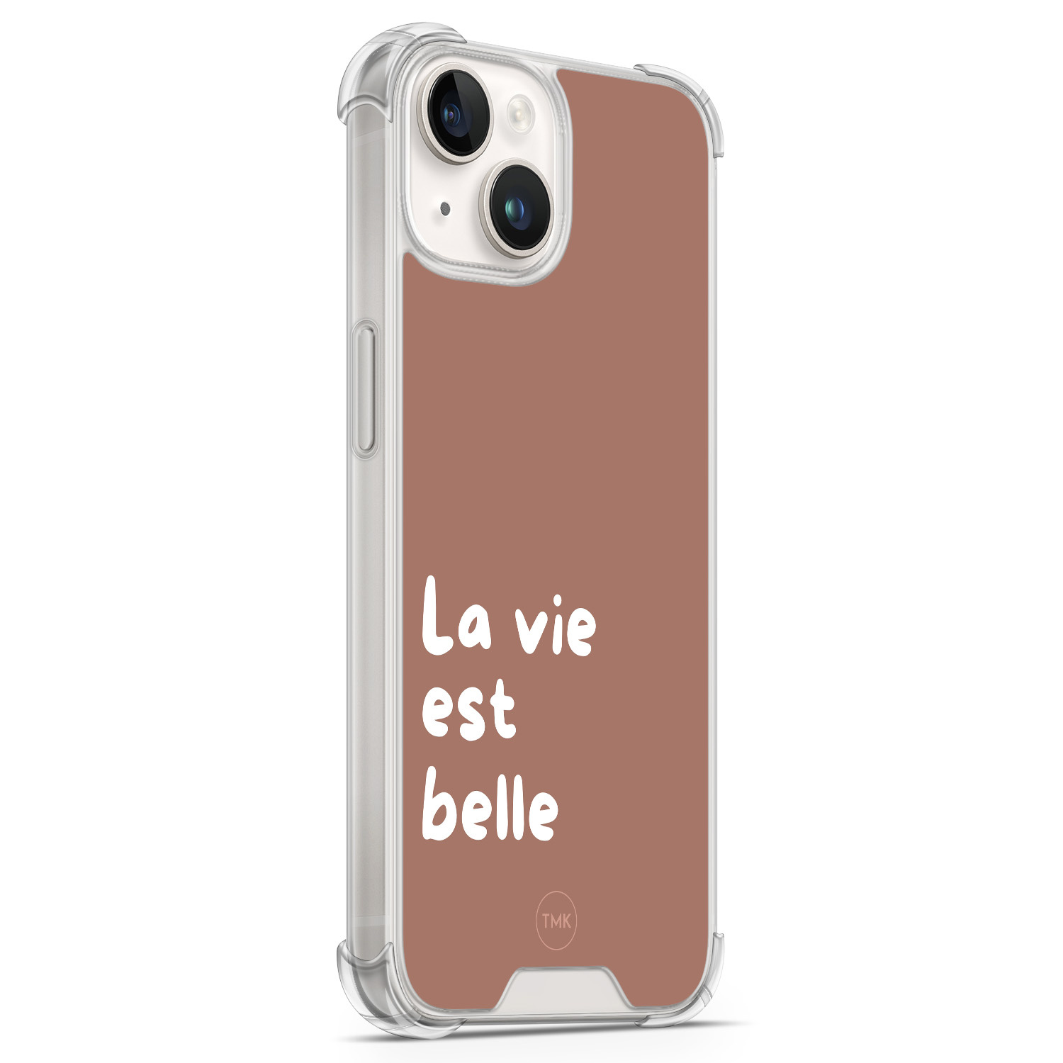 TMK iPhone 14 shockproof hoesje - La vie est belle