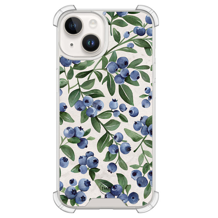 Casevibes iPhone 14 shockproof hoesje - Blueberries