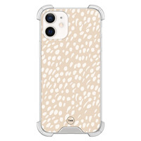 TMK iPhone 12 mini shockproof hoesje - Sand dots
