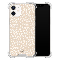 TMK iPhone 12 mini shockproof hoesje - Sand dots