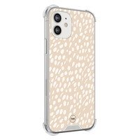 TMK iPhone 12 mini shockproof hoesje - Sand dots