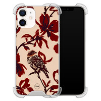 TMK iPhone 12 mini shockproof hoesje - Bloemenpracht