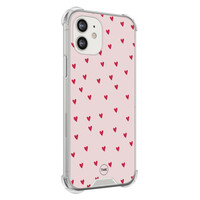 TMK iPhone 12 mini shockproof hoesje - Cute hearts