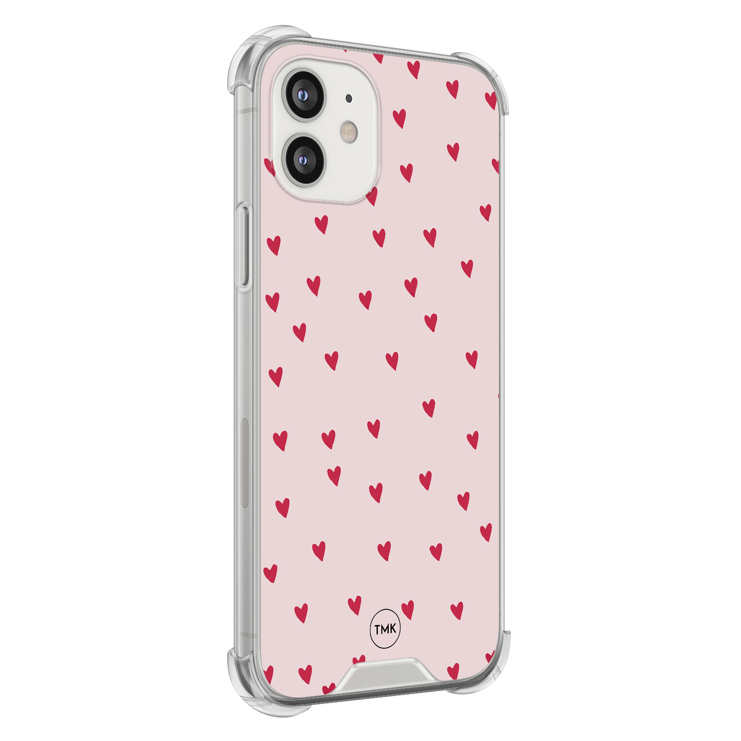 TMK iPhone 12 mini shockproof hoesje - Cute hearts