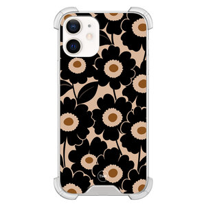 Casevibes iPhone 12 mini shockproof hoesje - Bloom luxe