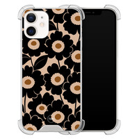 TMK iPhone 12 mini shockproof hoesje - Bloom luxe