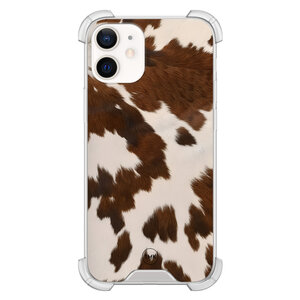 Casevibes iPhone 12 mini shockproof hoesje - Cow vibe