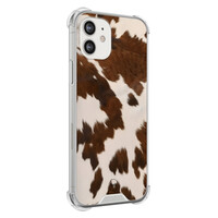 TMK iPhone 12 mini shockproof hoesje - Cow vibe