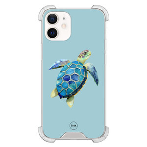 Casevibes iPhone 12 mini shockproof hoesje - Schildpad