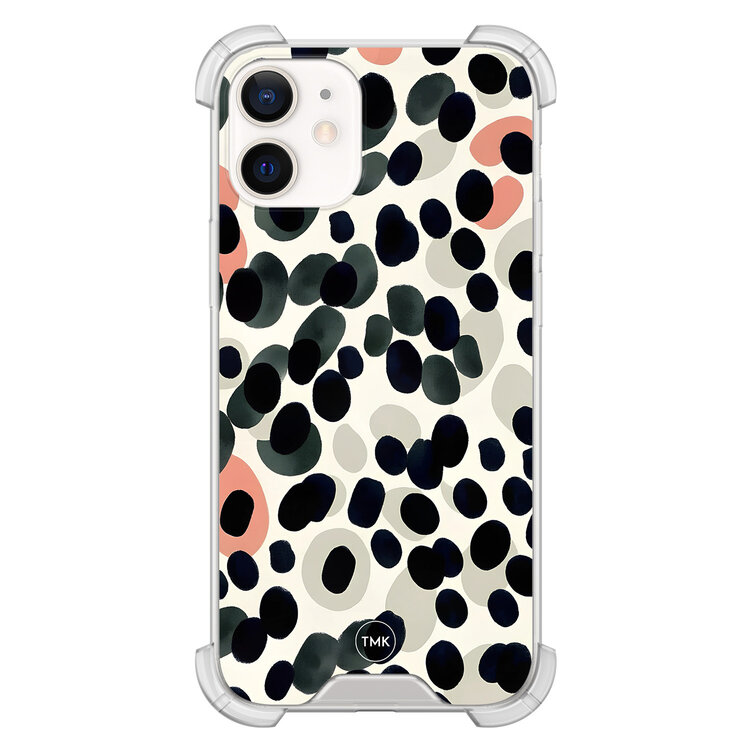 Casevibes iPhone 12 mini shockproof hoesje - Modern dots