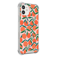 TMK iPhone 12 mini shockproof hoesje - Sweet oranges
