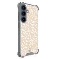 TMK Samsung Galaxy S25 shockproof hoesje - Sand dots