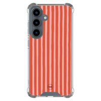 TMK Samsung Galaxy S25 shockproof hoesje - Streepjes