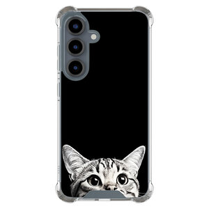 Casevibes Samsung Galaxy S25 shockproof hoesje - Kat kiekeboe