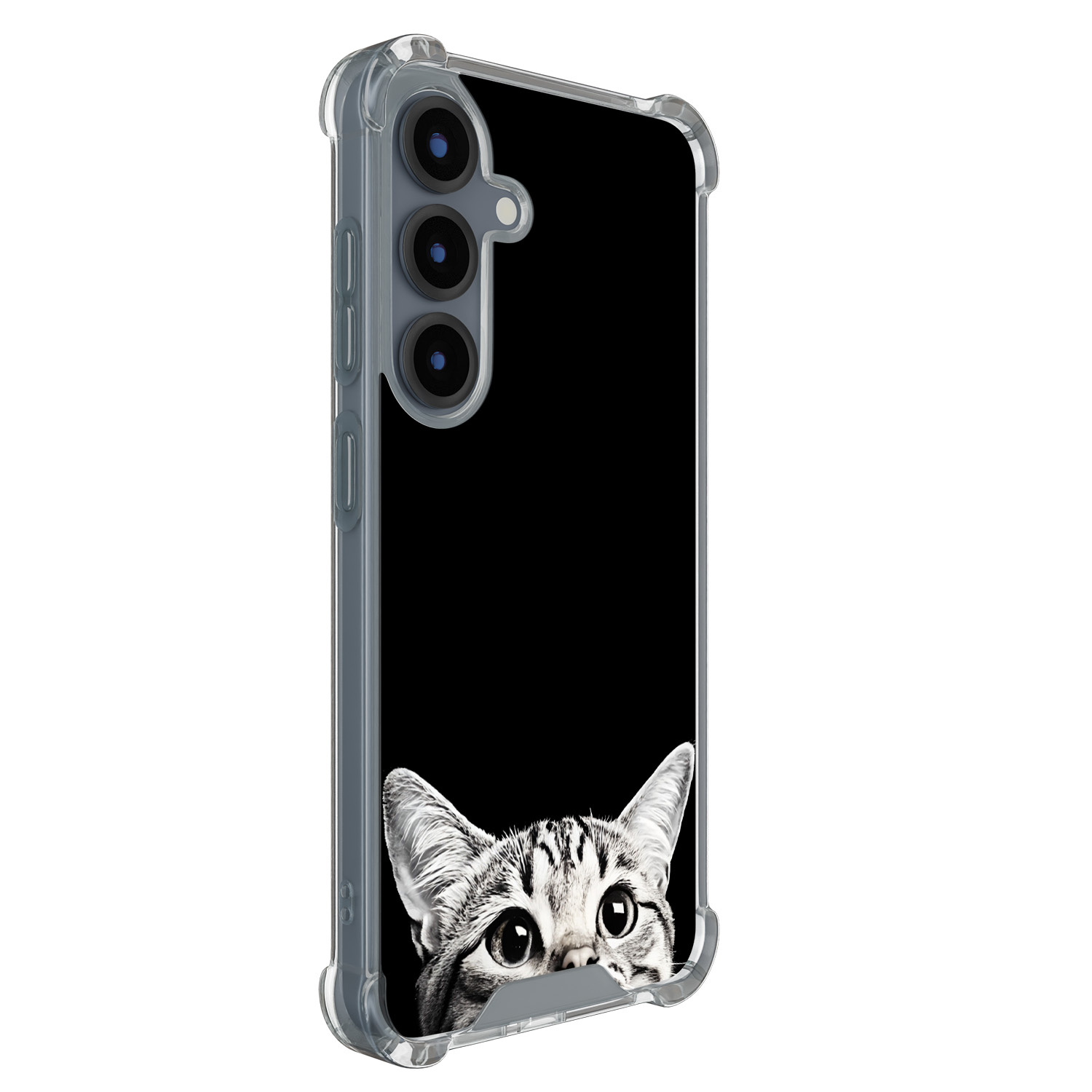 TMK Samsung Galaxy S25 shockproof hoesje - Kat kiekeboe