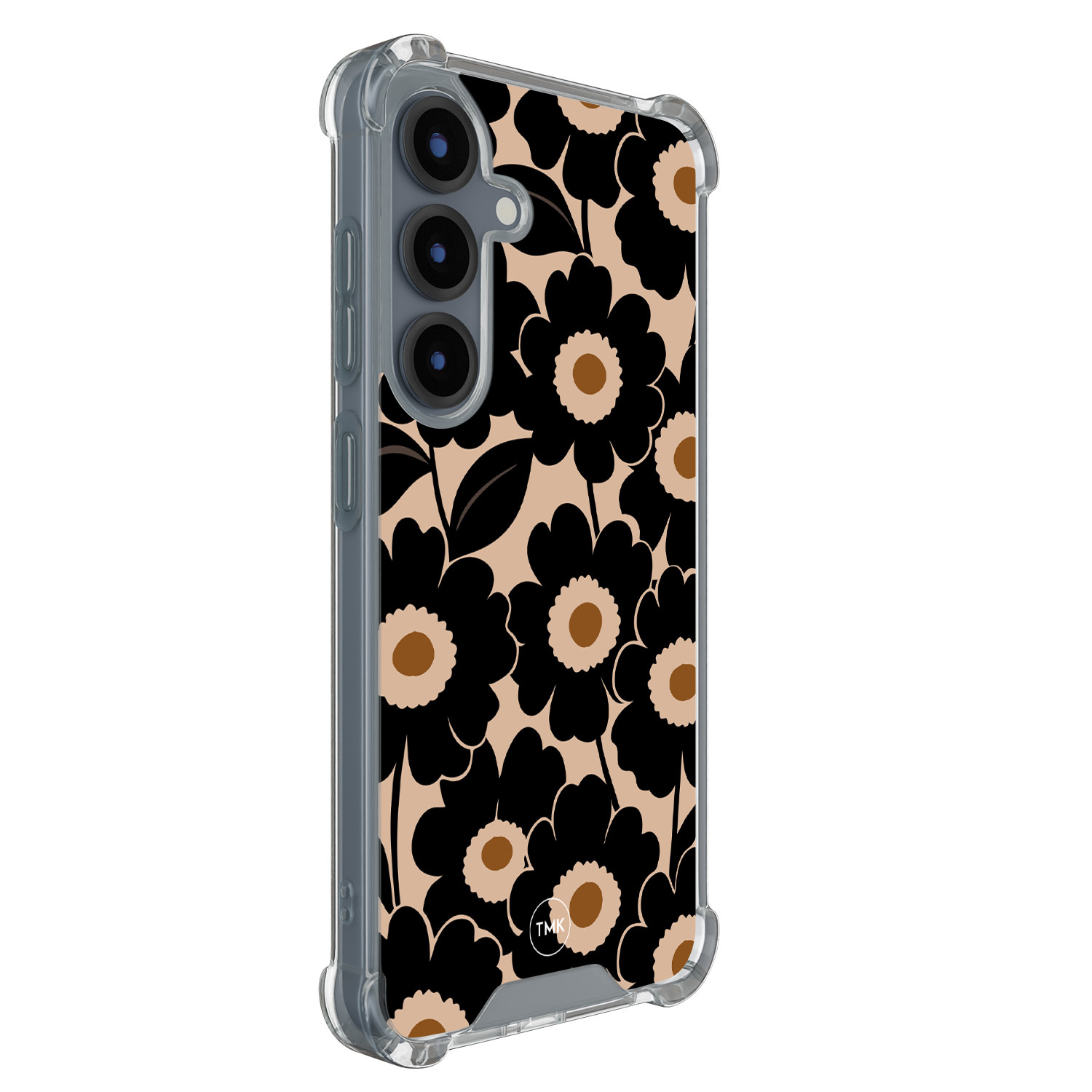 TMK Samsung Galaxy S25 shockproof hoesje - Bloom luxe