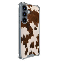 TMK Samsung Galaxy S25 shockproof hoesje - Cow vibe