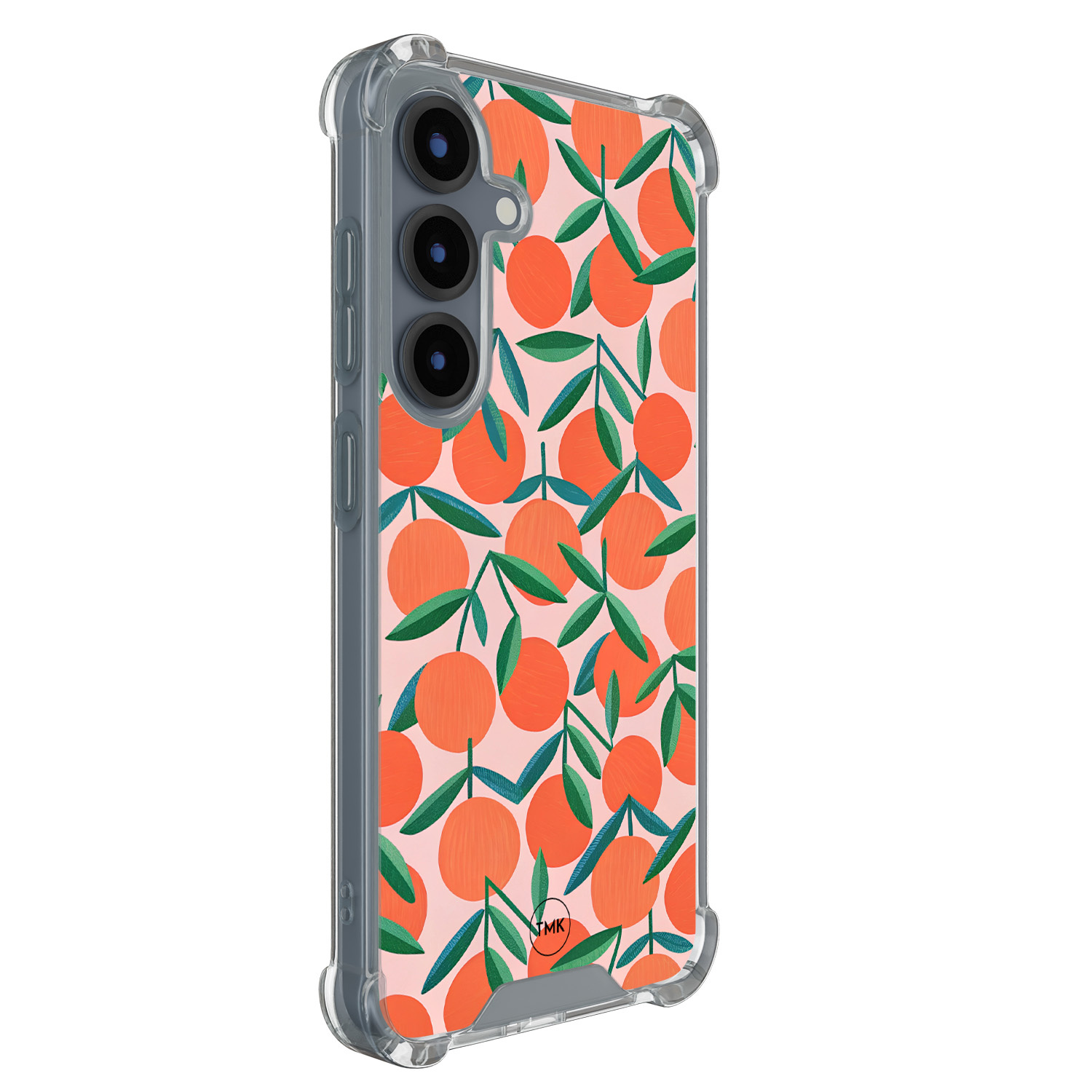 TMK Samsung Galaxy S25 shockproof hoesje - Sweet oranges