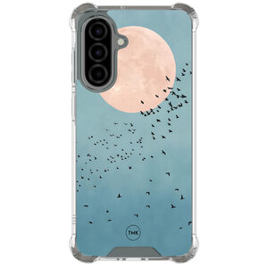 Casevibes Samsung Galaxy A57 shockproof hoesje - Moon birds