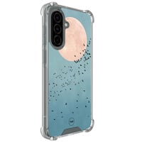 TMK Samsung Galaxy A57 shockproof hoesje - Moon birds