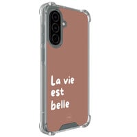 TMK Samsung Galaxy A57 shockproof hoesje - La vie est belle