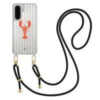 TMK Samsung Galaxy A57 hoesje met zwart koord - Kreeft