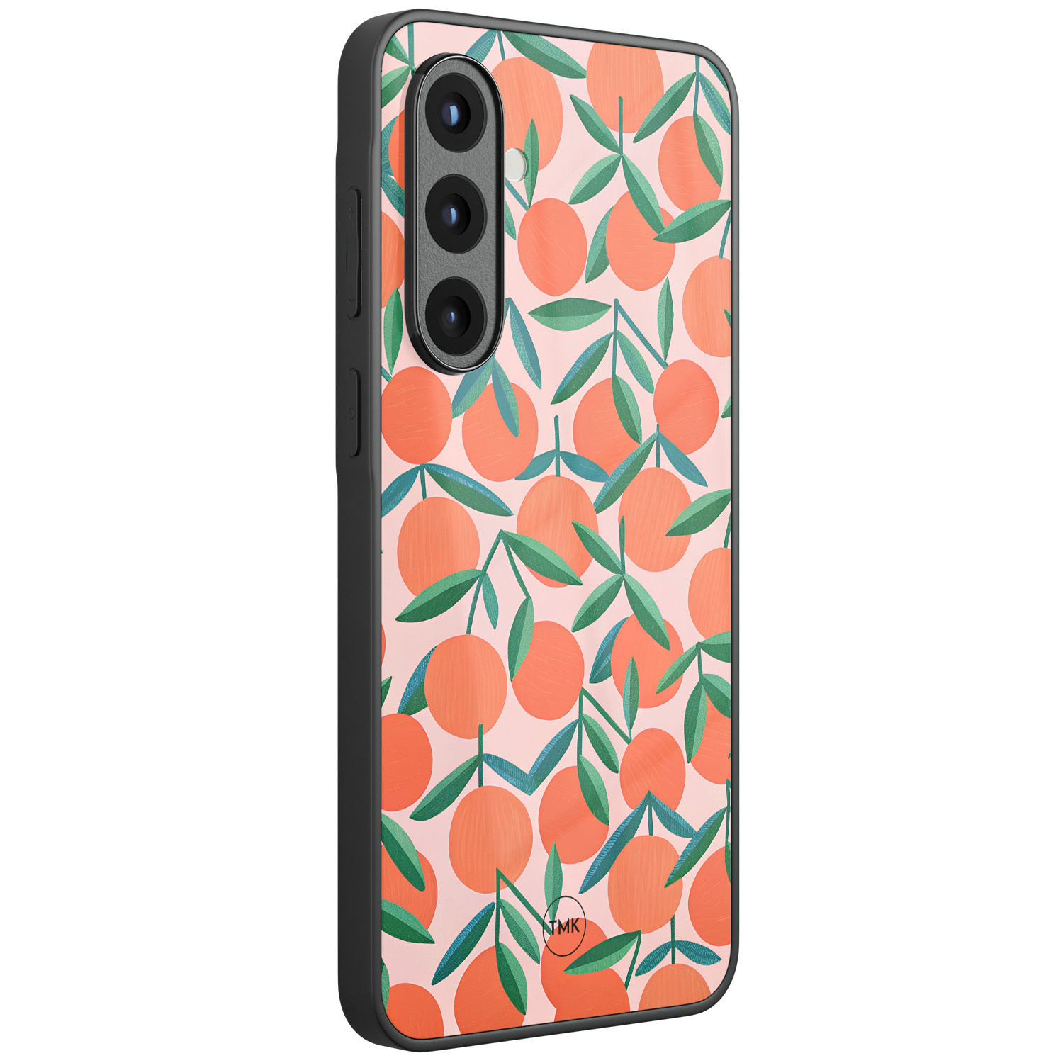 TMK Samsung Galaxy A57 glazen hardcase - Sweet oranges
