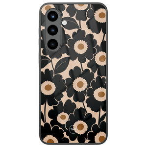 TMK Samsung Galaxy A57 glazen hardcase - Bloom luxe