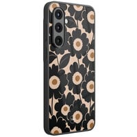 TMK Samsung Galaxy A57 glazen hardcase - Bloom luxe