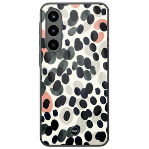 TMK Samsung Galaxy A57 glazen hardcase - Modern dots