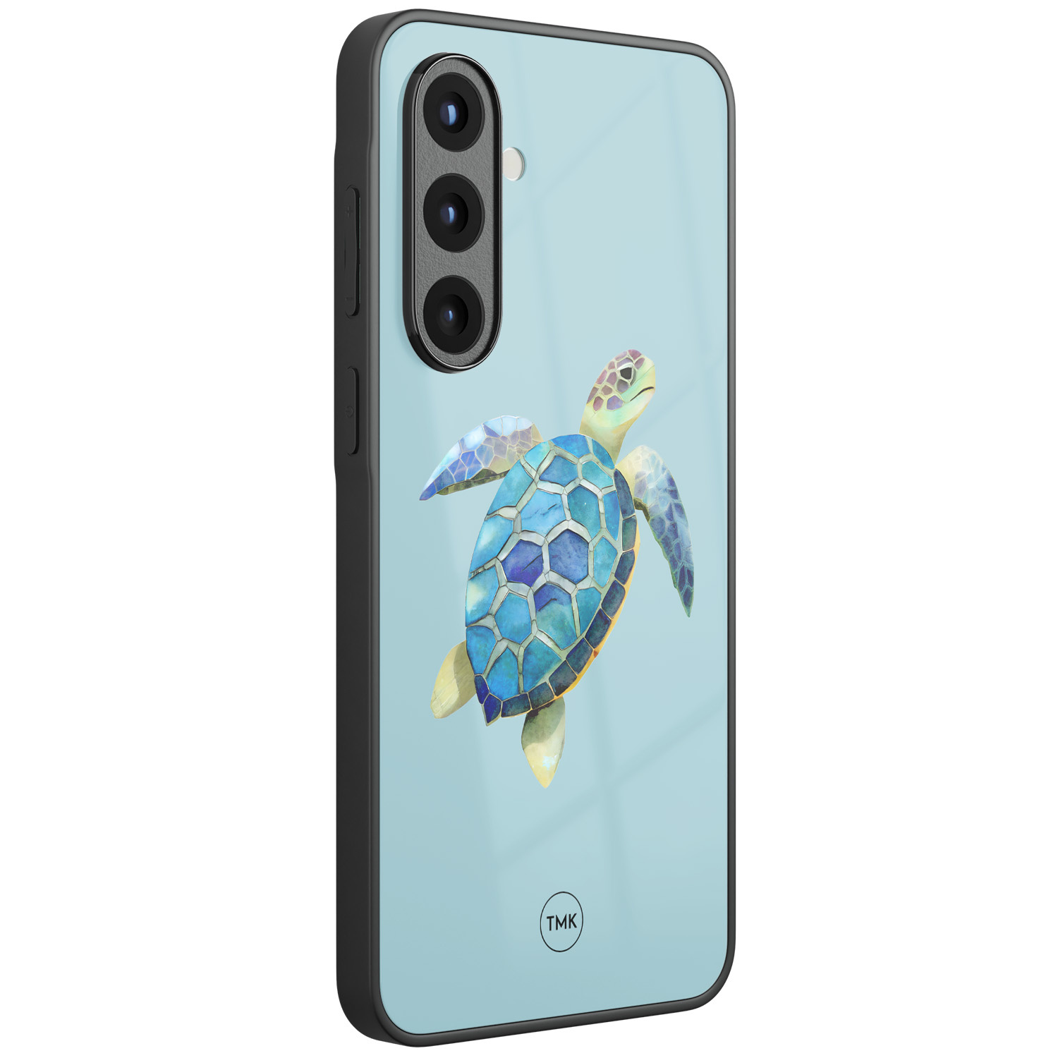 TMK Samsung Galaxy A57 glazen hardcase - Schildpad