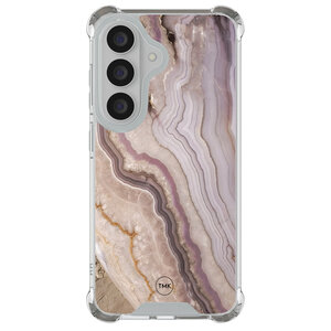 TMK Samsung Galaxy S26 shockproof hoesje - Blush marble