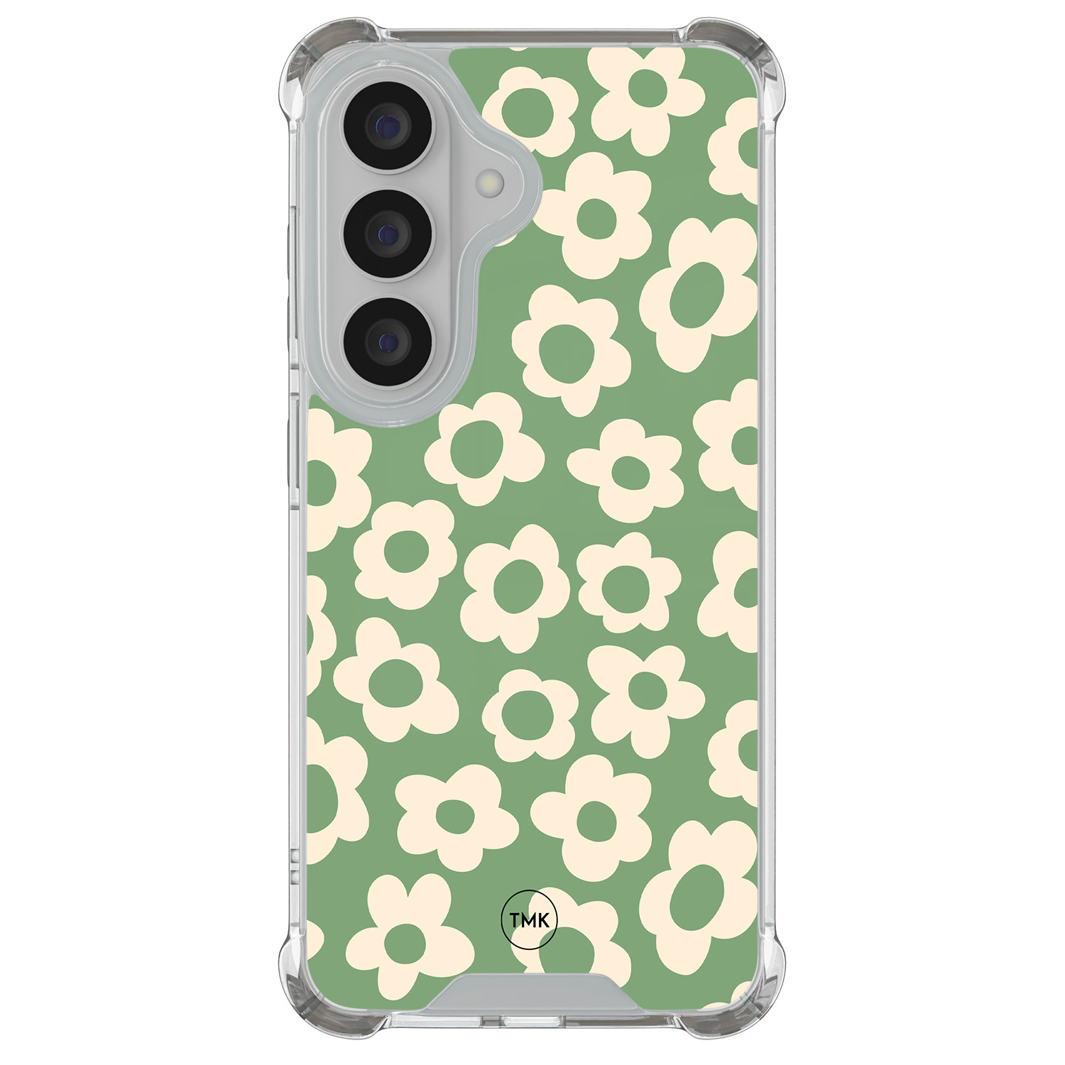 TMK Samsung Galaxy S26 shockproof hoesje - Retro cute flowers