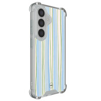 TMK Samsung Galaxy S26 shockproof hoesje - Pastelblauwe strepen