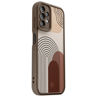 Casimoda Samsung Galaxy A23 bruine case - Warm curves