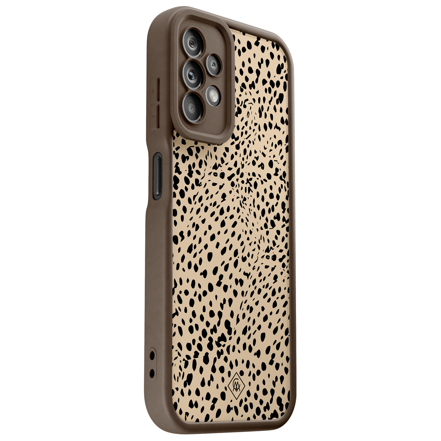 Casimoda Samsung Galaxy A23 bruine case - Spot on