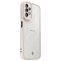 Casimoda Samsung Galaxy A23 beige case - Vive la vie