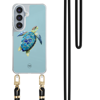 Casevibes Samsung Galaxy S26 hoesje met zwart koord - Schildpad