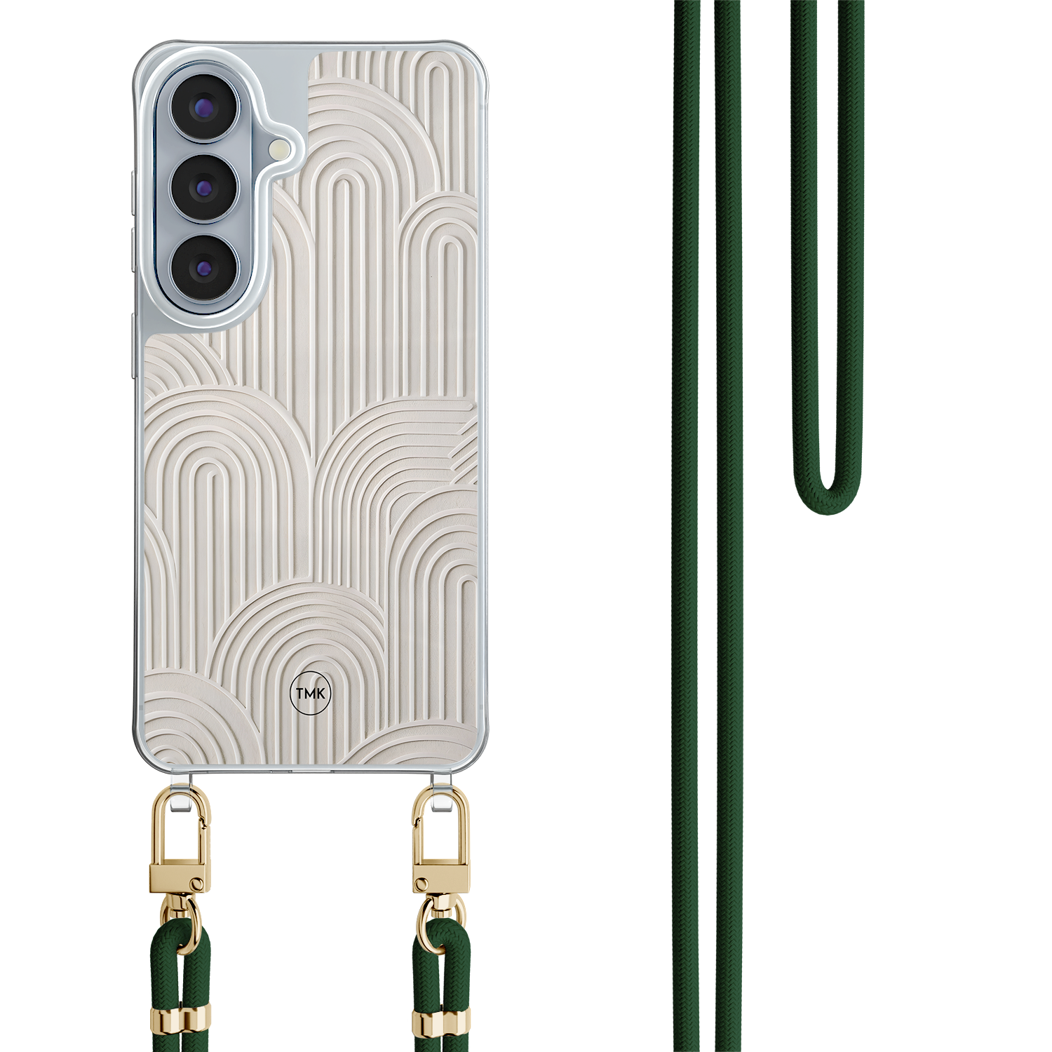 Casevibes Samsung Galaxy S26 hoesje met zwart koord - Sand curves