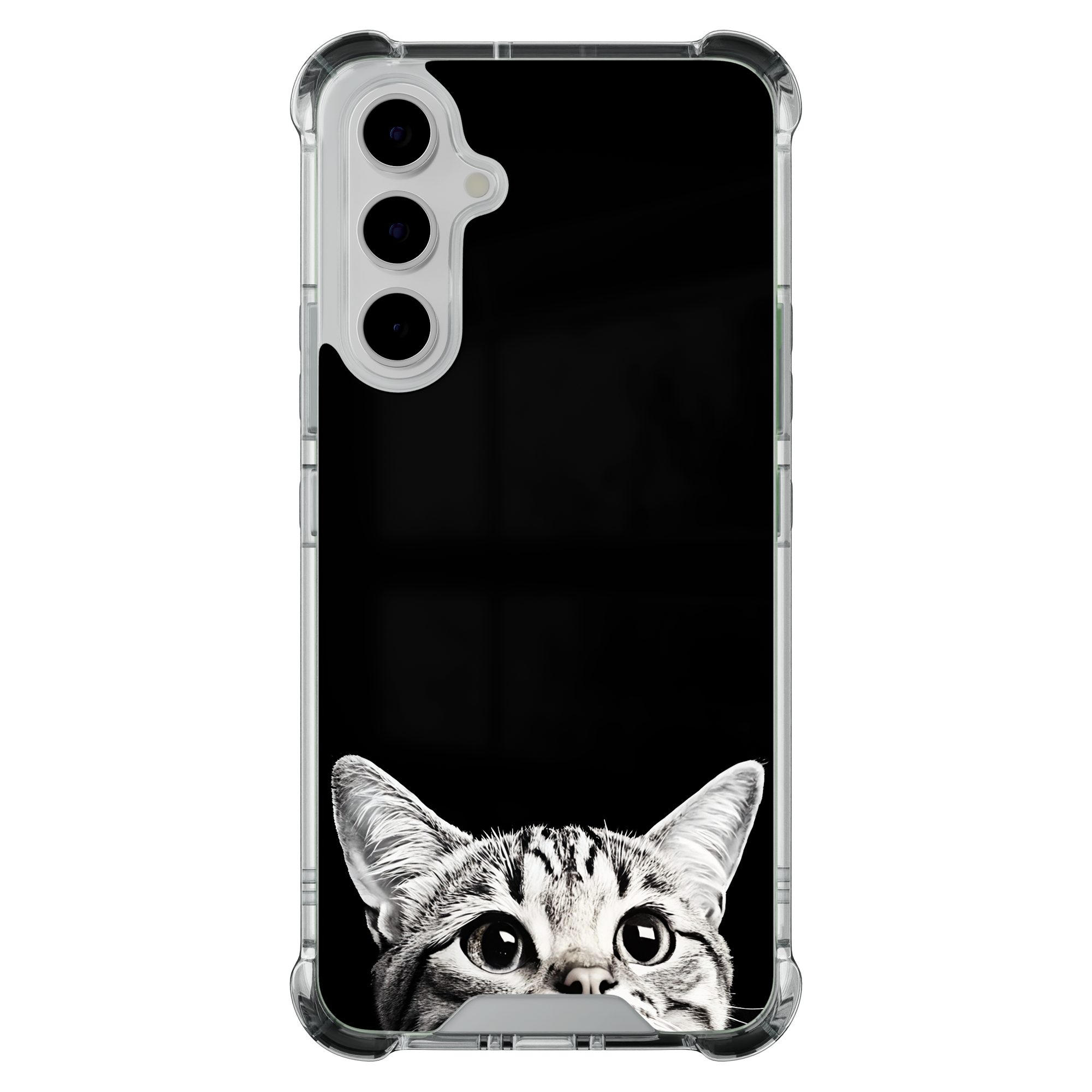 Casevibes Samsung Galaxy A55 shockproof hoesje - Kat kiekeboe