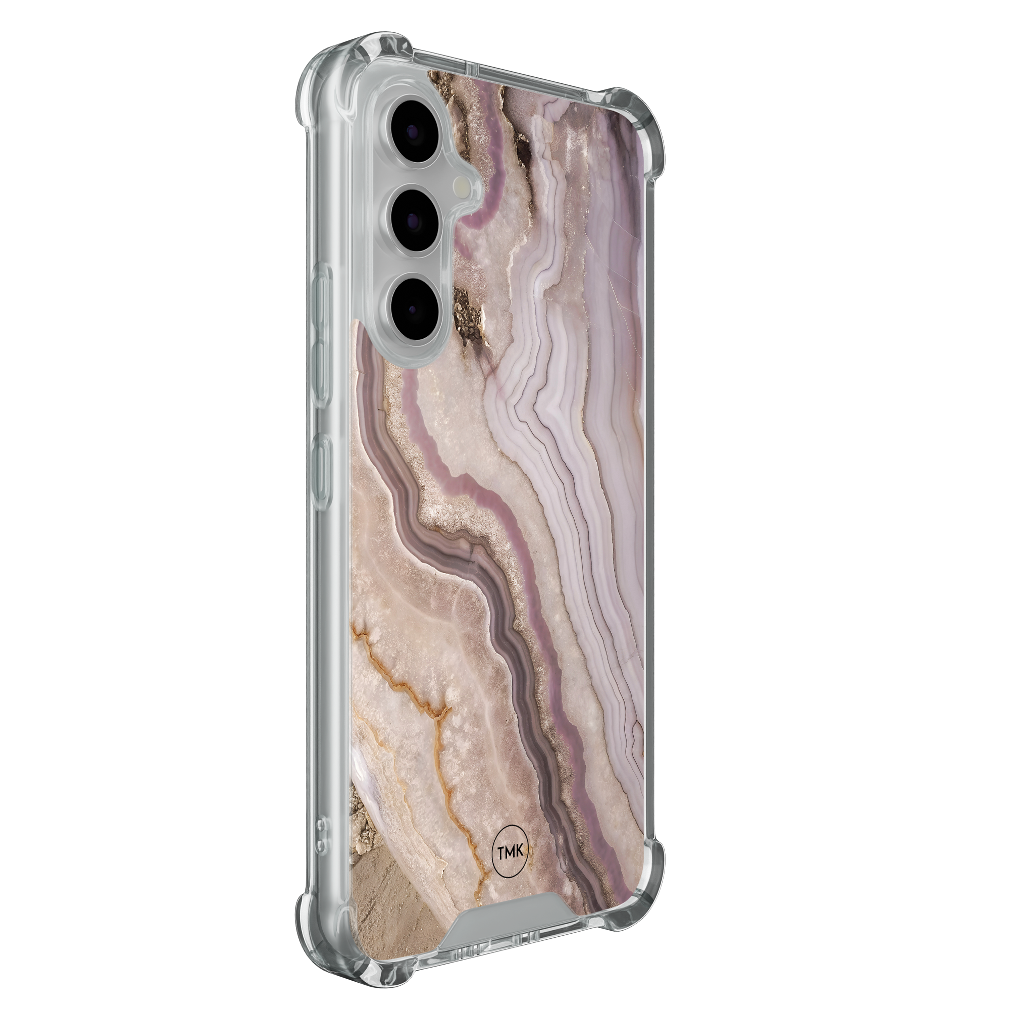 Casevibes Samsung Galaxy A55 shockproof hoesje - Blush marble