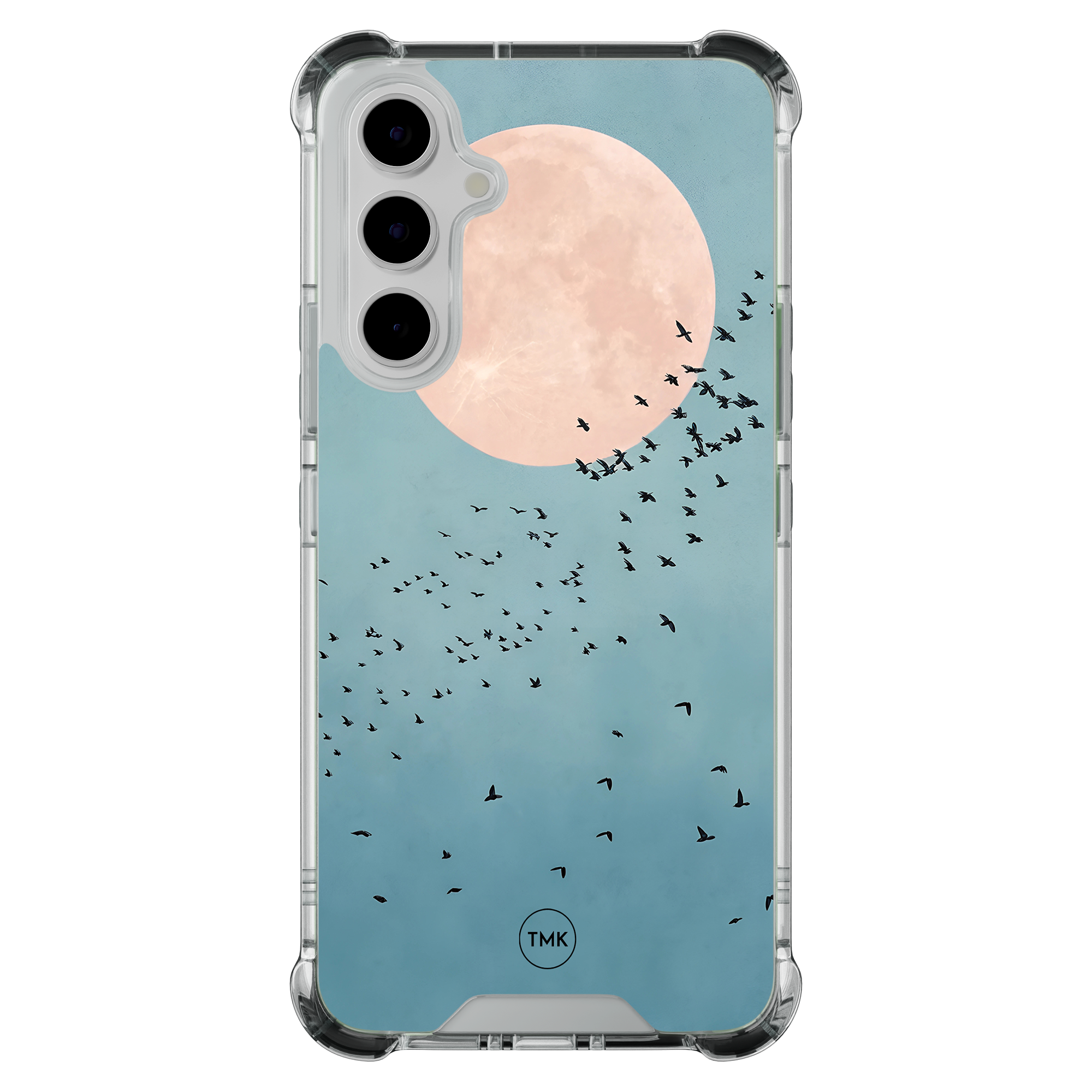 Casevibes Samsung Galaxy A55 shockproof hoesje - Moon birds