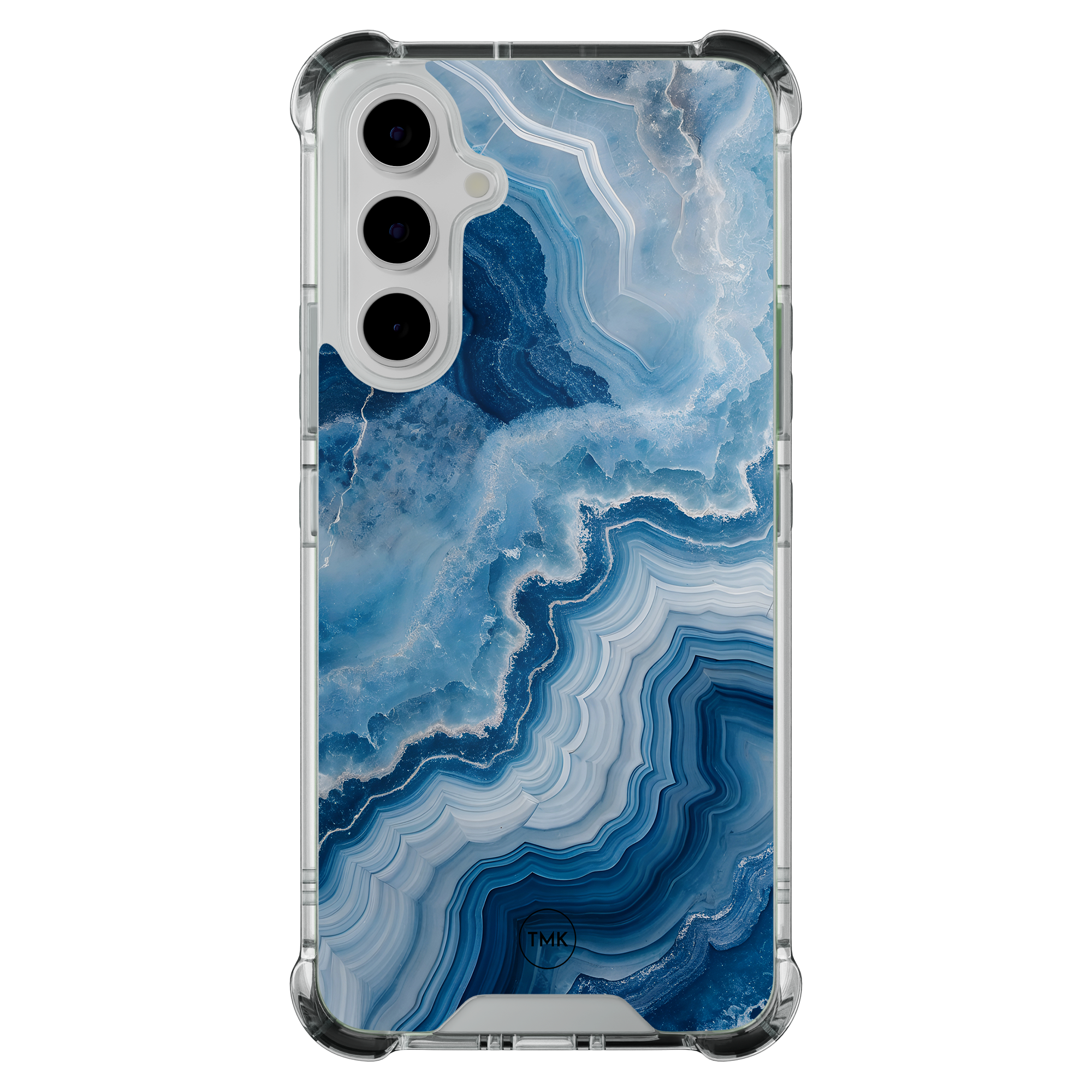 Casevibes Samsung Galaxy A55 shockproof hoesje - Skystone marble