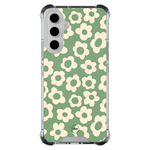 Casevibes Samsung Galaxy A55 shockproof hoesje - Retro cute flowers