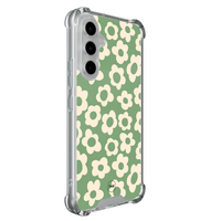 Casevibes Samsung Galaxy A55 shockproof hoesje - Retro cute flowers